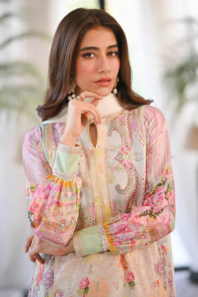 Aliya Shirt and Dupatta – Ansab Jahangir Casual Pret Image 2