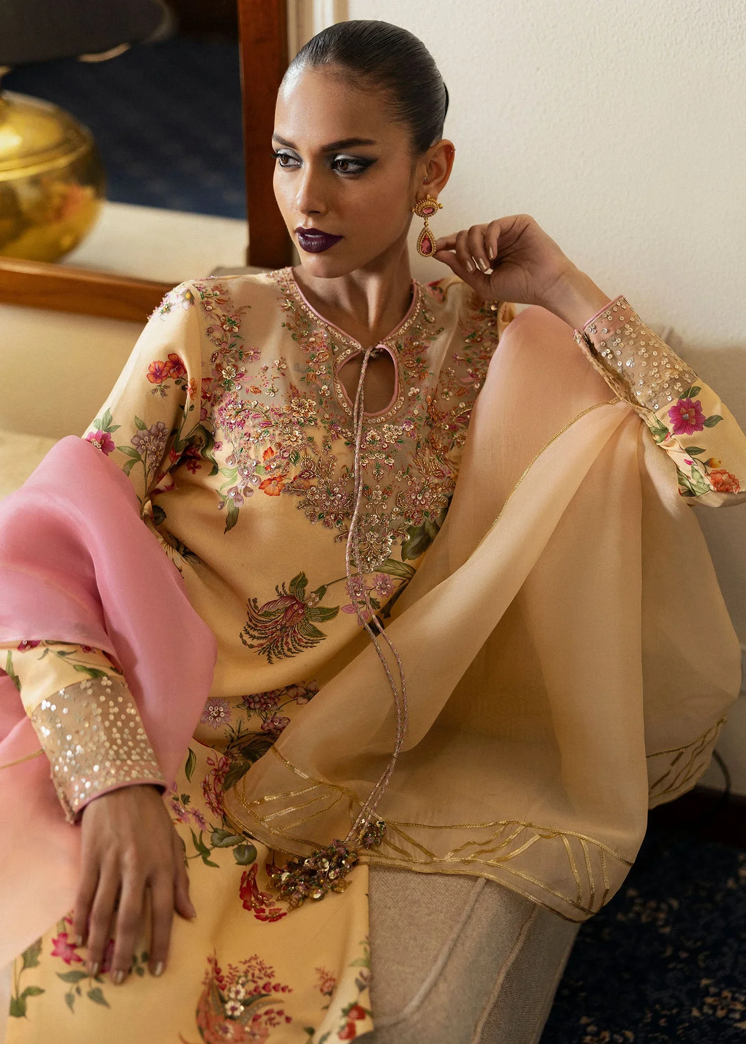 Asher – Hussain Rehar Luxury Pret Image 2