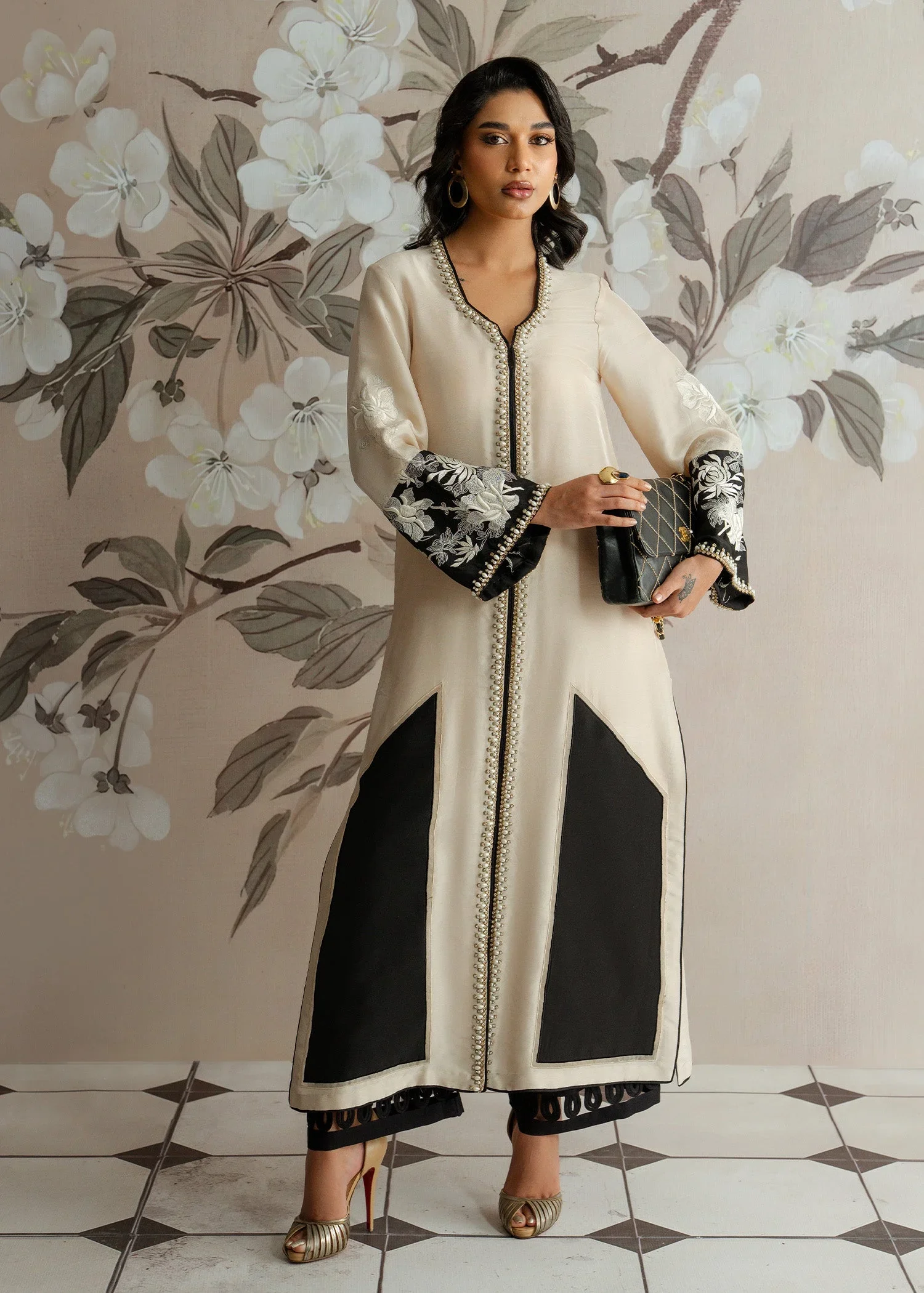 Onyx Sand – Mahgul Luxury Pret Image 2