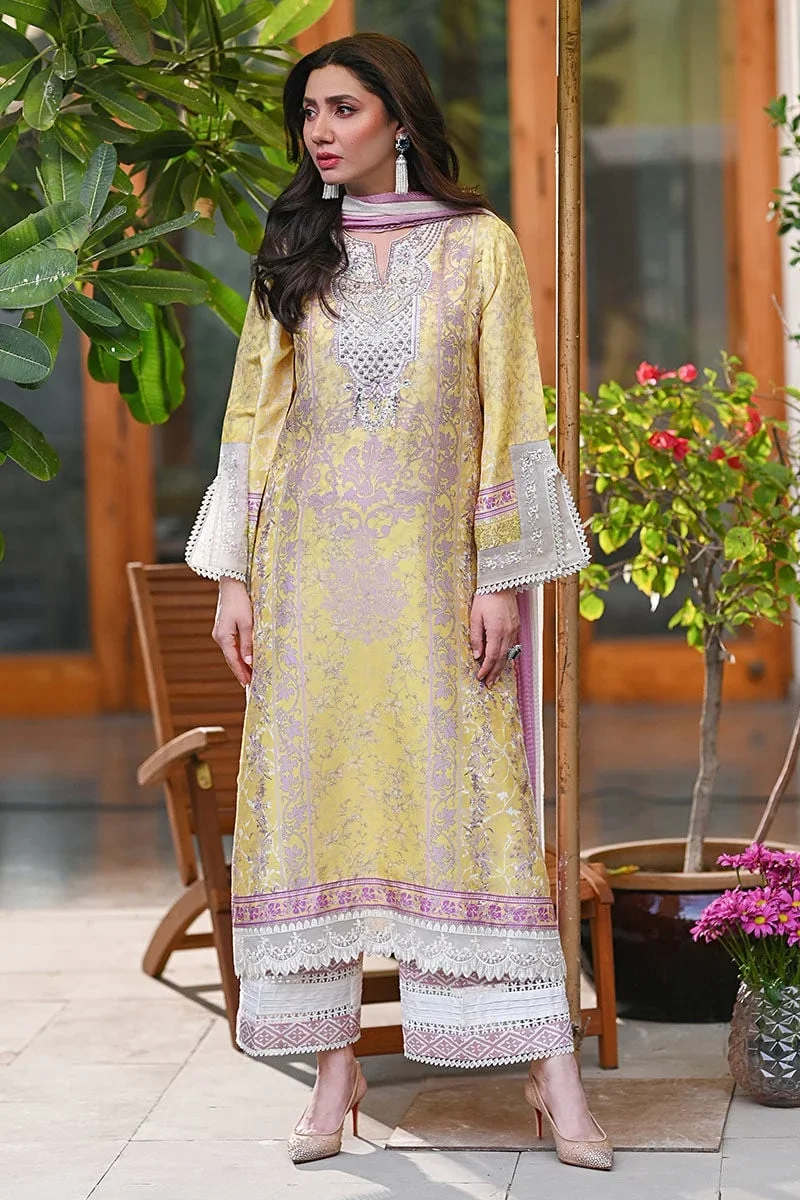 Paloma Shirt and Dupatta   – Ansab Jahangir Luxury Pret Image 1