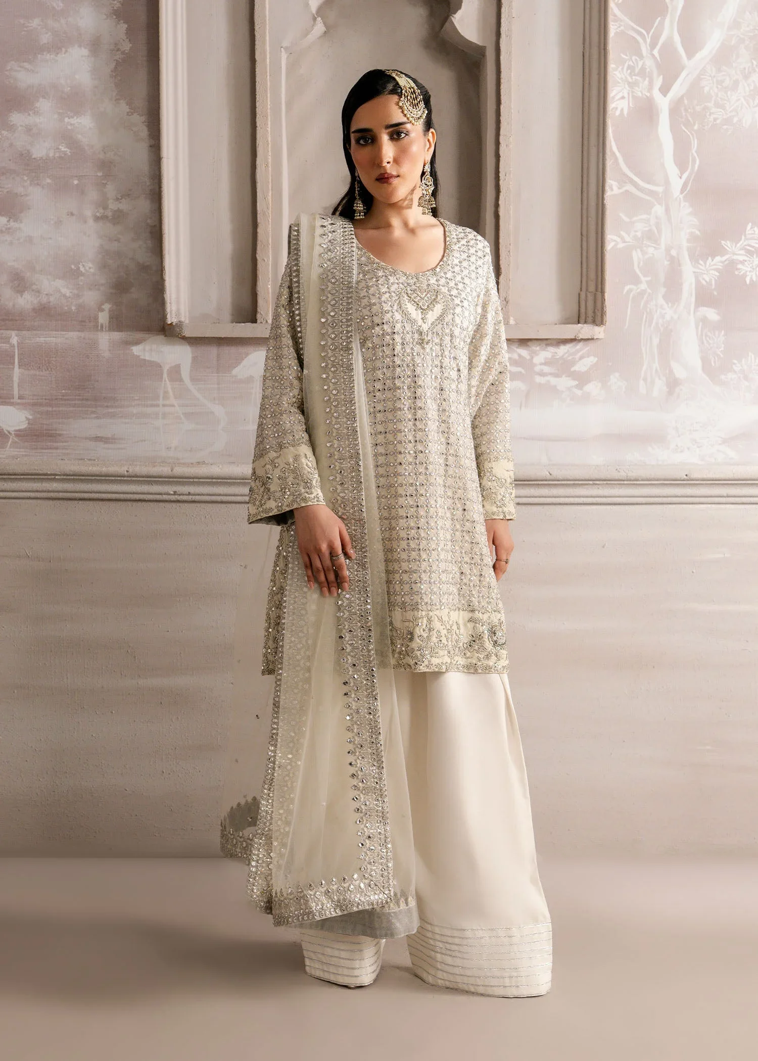 White Sun– Mahgul Formal Wear Image 1