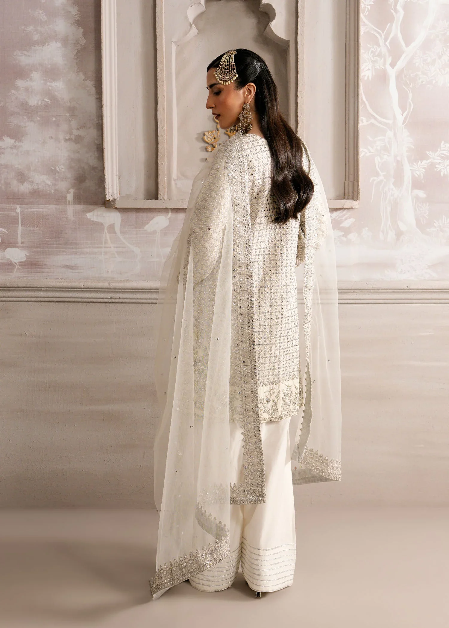 White Sun– Mahgul Formal Wear Image 3